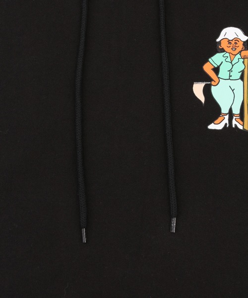 PUNYUS（プニュズ）の「VACATIONパーカー（パーカー・レディース・ブラック/イエロー/杢グレー・3/4）」の18枚目の写真