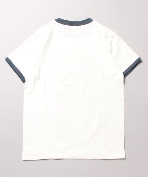 PAR ICI（パーリッシィ）の「NYC City Food Stickers リンガーTシャツ（Tシャツ/カットソー・レディース・ネイビー/グレー・FREE）」の9枚目の写真