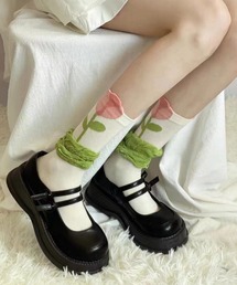 aimoha | チューリップ耳付きソックス(ソックス/靴下)