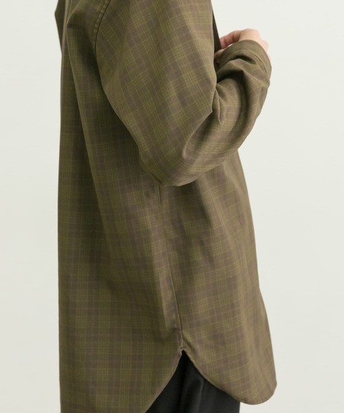 WORK NOT WORK URBAN RESEARCH(ワークノットワークアーバンリサーチ)の「WORK NOT WORK Checked Twill Shirts(シャツ/ブラウス・メンズ・ブラウン系その他/ブルー系その他・MEDIUM/LARGE)」の17枚目の写真