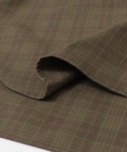 WORK NOT WORK URBAN RESEARCH(ワークノットワークアーバンリサーチ)の「WORK NOT WORK Checked Twill Shirts(シャツ/ブラウス・メンズ・ブラウン系その他/ブルー系その他・MEDIUM/LARGE)」の21枚目の写真