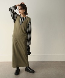 Chillfar | 深ネックロングワンピース(ワンピース)