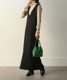 Chillfar | 深ネックロングワンピース(ワンピース)