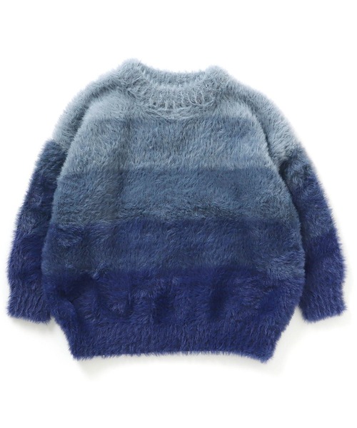 F.O.KIDS(エフオーキッズ)の「F.O.KIDS/エフオーキッズ シャギーニット(ニット/セーター・キッズ・ベージュ/カーキ/ブラック/ブルー・130/140/120)」の4枚目の写真