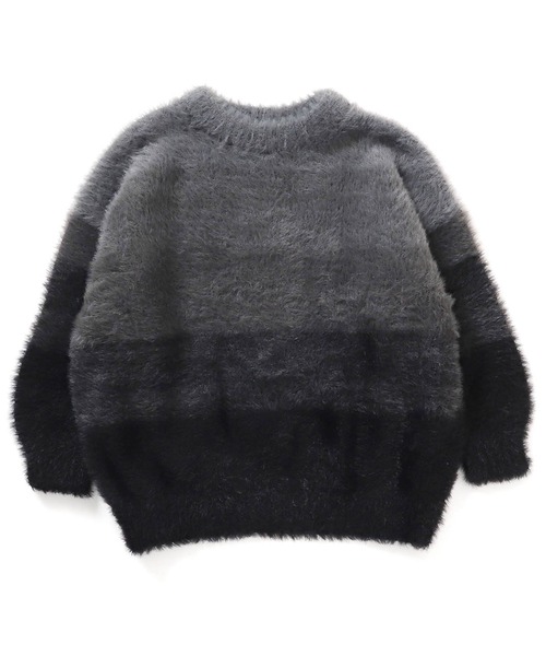 F.O.KIDS(エフオーキッズ)の「F.O.KIDS/エフオーキッズ シャギーニット(ニット/セーター・キッズ・ベージュ/カーキ/ブラック/ブルー・130/140/120)」の2枚目の写真