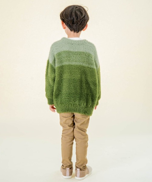 F.O.KIDS(エフオーキッズ)の「F.O.KIDS/エフオーキッズ シャギーニット(ニット/セーター・キッズ・ベージュ/カーキ/ブラック/ブルー・130/140/120)」の15枚目の写真