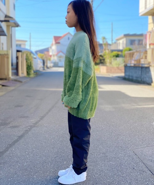 F.O.KIDS(エフオーキッズ)の「F.O.KIDS/エフオーキッズ シャギーニット(ニット/セーター・キッズ・ベージュ/カーキ/ブラック/ブルー・130/140/120)」の17枚目の写真