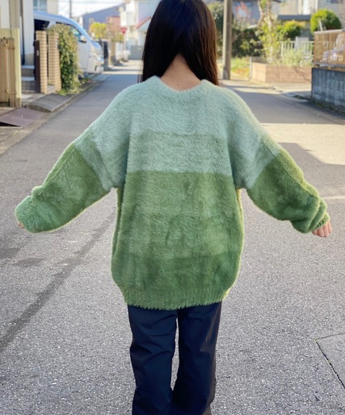 F.O.KIDS(エフオーキッズ)の「F.O.KIDS/エフオーキッズ シャギーニット(ニット/セーター・キッズ・ベージュ/カーキ/ブラック/ブルー・130/140/120)」の21枚目の写真