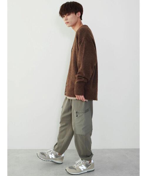 CRAFT STANDARD BOUTIQUE（クラフトスタンダードブティック）の「ブラッシングニットカーディガン（カーディガン/ボレロ・レディース・アイボリー/ライトブルー/グレー/ブラック/ブラウン/ベージュ・XL/M/L）」の16枚目の写真