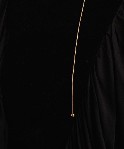 CENE（セネ）の「【CENE】セネ/ ドットロングネックレス（ネックレス・レディース・シルバー/ゴールド・FREE）」の7枚目の写真