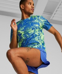 PUMA（プーマ）の「PUMA プーマ メンズ ランニング RUN FAVORITE AOP グラフィック 半袖 Tシャツ（Tシャツ/カットソー）」