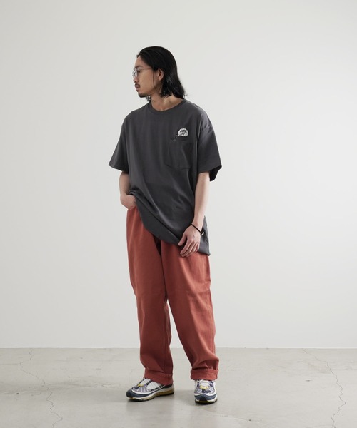 HUF(ハフ)の「HUF / ハフ IN THE POCKET S/S TEE 半袖 ポケット Tシャツ(Tシャツ/カットソー・メンズ・チャコールグレー/グリーン/ホワイト・X-LARGE/MEDIUM/LARGE)」の15枚目の写真