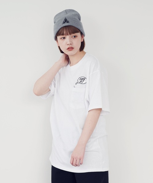 ☆HUF（ハフ）☆SPLINTER CAMO S/S POCKET TEE(半袖シャツ） HUF / ハフ IN THE POCKET S/S TEE 半袖 ポケット Tシャツ（T