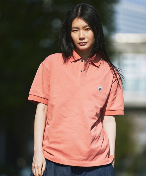FIDELITY（フィデリティ）の「EMBLEM S/S POLO / ポロシャツ（ポロシャツ・メンズ・グリーン/オフホワイト/サーモンピンク/ダークネイビー/ブルー・X-LARGE/LARGE/MEDIUM/FREE）」の13枚目の写真