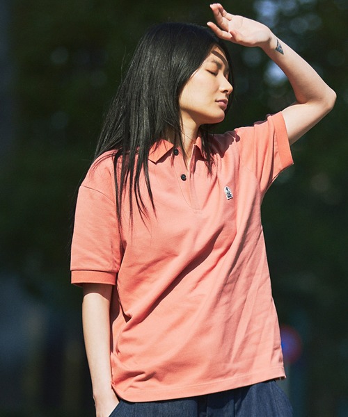 FIDELITY（フィデリティ）の「EMBLEM S/S POLO / ポロシャツ（ポロシャツ・メンズ・グリーン/オフホワイト/サーモンピンク/ダークネイビー/ブルー・X-LARGE/LARGE/MEDIUM/FREE）」の14枚目の写真