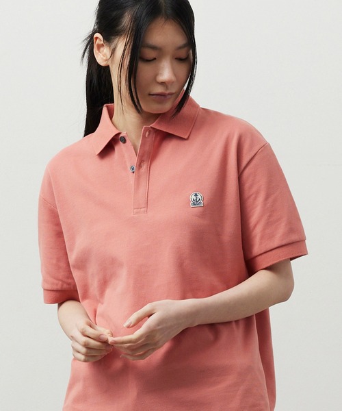 FIDELITY（フィデリティ）の「EMBLEM S/S POLO / ポロシャツ（ポロシャツ・メンズ・グリーン/オフホワイト/サーモンピンク/ダークネイビー/ブルー・X-LARGE/LARGE/MEDIUM/FREE）」の16枚目の写真