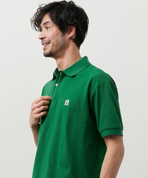 FIDELITY（フィデリティ）の「EMBLEM S/S POLO / ポロシャツ（ポロシャツ・メンズ・グリーン/オフホワイト/サーモンピンク/ダークネイビー/ブルー・X-LARGE/LARGE/MEDIUM/FREE）」の10枚目の写真