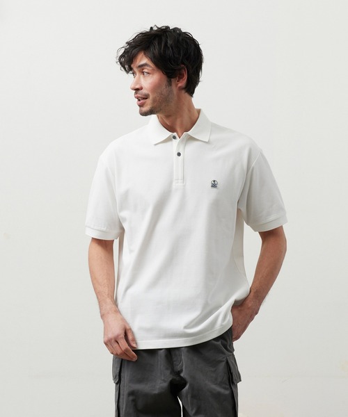 FIDELITY（フィデリティ）の「EMBLEM S/S POLO / ポロシャツ（ポロシャツ・メンズ・グリーン/オフホワイト/サーモンピンク/ダークネイビー/ブルー・X-LARGE/LARGE/MEDIUM/FREE）」の21枚目の写真