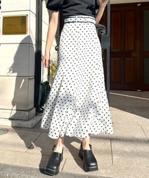 OLIVE des OLIVE | 【WEB限定カラー有】くるみバックルベルトフレアスカート(スカート)