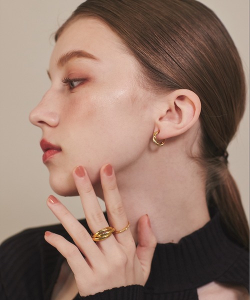 ciite' surgical stainless(シーテサージカルステンレス)の「【 金属アレルギー対応 】 ねじりピアス サージカルステンレス 316L(ピアス(両耳用)・レディース・ゴールド/シルバー・FREE)」の10枚目の写真