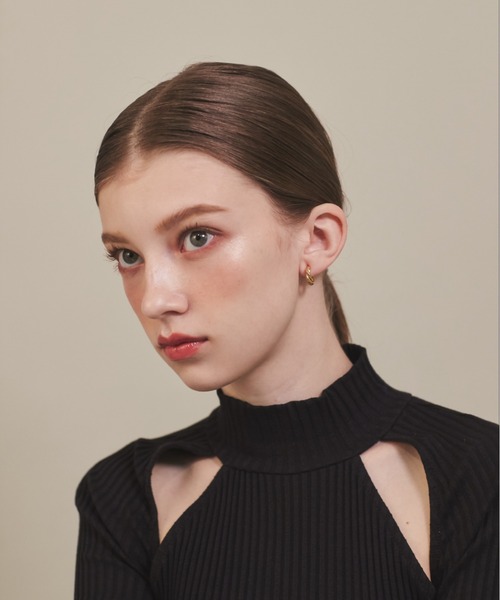 ciite' surgical stainless(シーテサージカルステンレス)の「【 金属アレルギー対応 】 ねじりピアス サージカルステンレス 316L(ピアス(両耳用)・レディース・ゴールド/シルバー・FREE)」の11枚目の写真