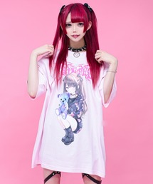 TRAVAS TOKYO（トラバス トウキョウ）の「ゆいみす×TRAVAS TOKYO コラボビッグTシャツ（Tシャツ/カットソー）」