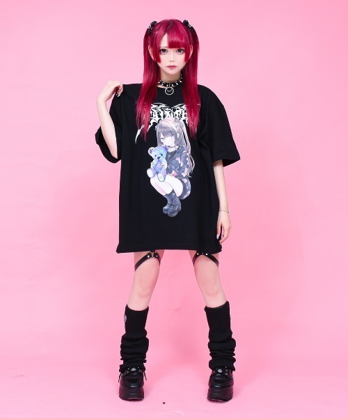 ゆいみす×TRAVAS TOKYO コラボビッグTシャツ（Tシャツ/カットソー 