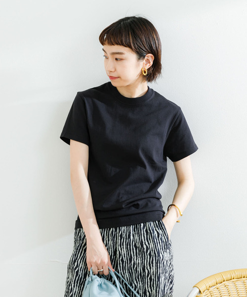 HANES（ヘインズ）の「『別注』HANES×URBAN RESEARCH　2P Crew Neck T-shirts（Tシャツ/カットソー・レディース・ホワイト系その他/ブラック系その他・FREE）」の6枚目の写真