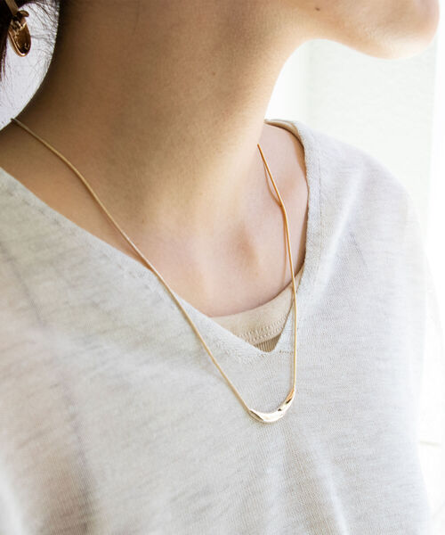 NOLLEY’S（ノーリーズ）の「ポイントスライドネックレス（ネックレス・レディース・シルバー/ゴールド・FREE）」の4枚目の写真