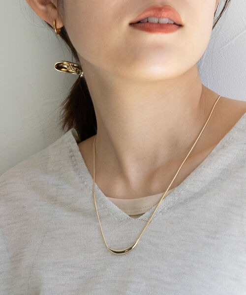 NOLLEY’S（ノーリーズ）の「ポイントスライドネックレス（ネックレス・レディース・シルバー/ゴールド・FREE）」の5枚目の写真