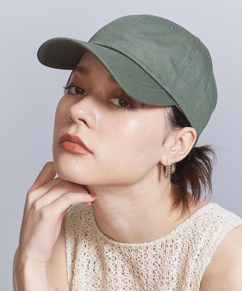 BEAUTY&YOUTH UNITED ARROWS（ビューティーアンドユースユナイテッドアローズ）の「コットン キャップ（キャップ・レディース・ブラック/ナチュラル/ダークグリーン/オフホワイト/ブラウン・FREE）」の5枚目の写真