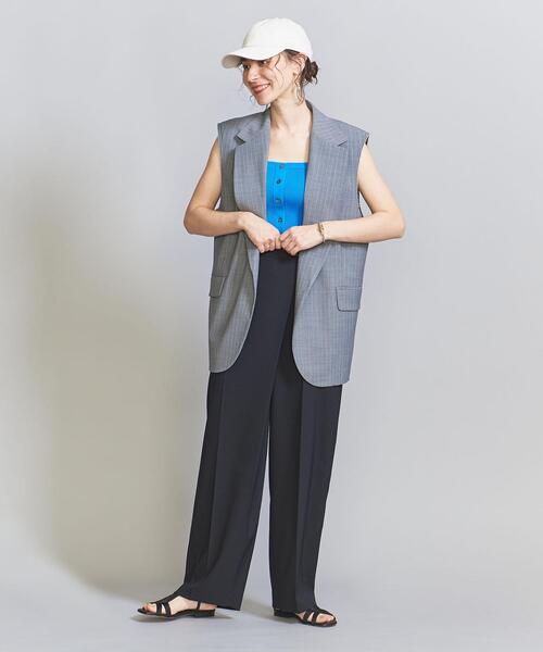 BEAUTY&YOUTH UNITED ARROWS（ビューティーアンドユースユナイテッドアローズ）の「コットン キャップ（キャップ・レディース・ブラック/ナチュラル/ダークグリーン/オフホワイト/ブラウン・FREE）」の12枚目の写真