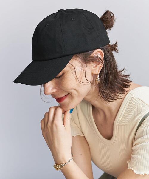 BEAUTY&YOUTH UNITED ARROWS（ビューティーアンドユースユナイテッドアローズ）の「コットン キャップ（キャップ・レディース・ブラック/ナチュラル/ダークグリーン/オフホワイト/ブラウン・FREE）」の17枚目の写真