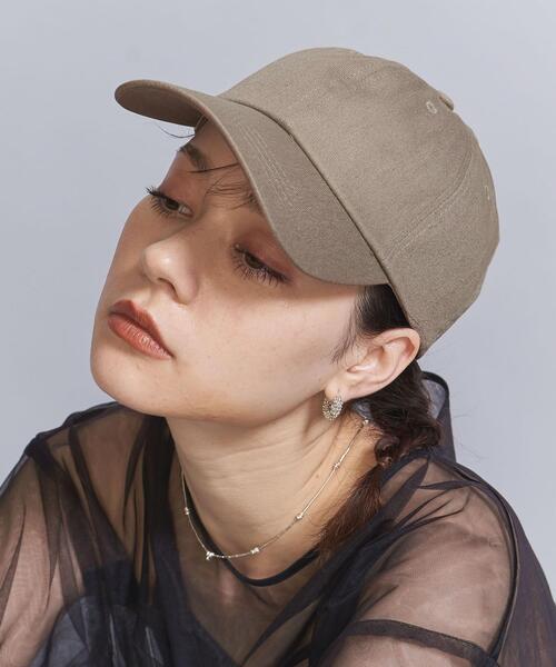 BEAUTY&YOUTH UNITED ARROWS（ビューティーアンドユースユナイテッドアローズ）の「コットン キャップ（キャップ・レディース・ブラック/ナチュラル/ダークグリーン/オフホワイト/ブラウン・FREE）」の15枚目の写真