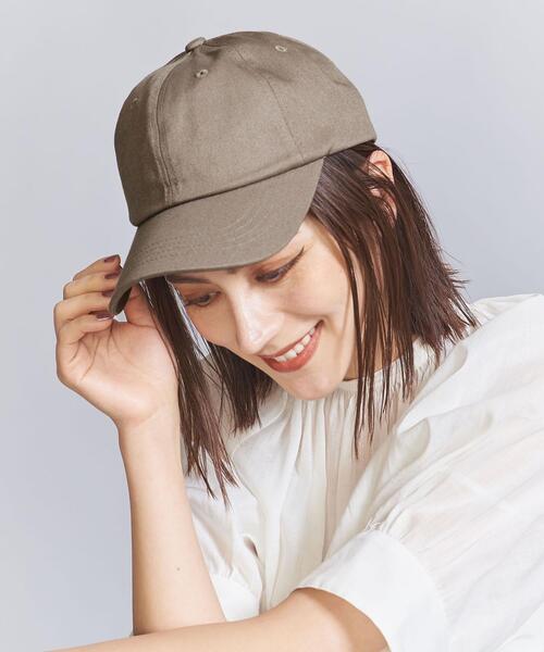 BEAUTY&YOUTH UNITED ARROWS（ビューティーアンドユースユナイテッドアローズ）の「コットン キャップ（キャップ・レディース・ブラック/ナチュラル/ダークグリーン/オフホワイト/ブラウン・FREE）」の18枚目の写真