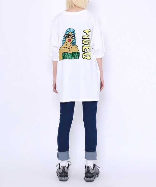PUNYUS（プニュズ）の「VIDEOビッグＴシャツ（Tシャツ/カットソー・レディース・ブラック/ホワイト・4/3）」の17枚目の写真