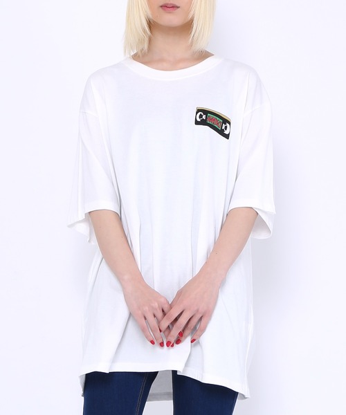 PUNYUS（プニュズ）の「VIDEOビッグＴシャツ（Tシャツ/カットソー・レディース・ブラック/ホワイト・4/3）」の16枚目の写真