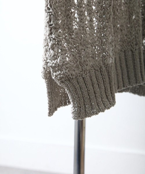 NILWAY（ニルウェイ）の「テープヤーンレース編みニットベスト（ベスト