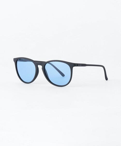 DANG SHADES(ダングシェイディーズ)の「【別注】<DANG SHADES>FENTON ファッション用グラス(メガネ・メンズ・ブラック/ダークブラウン・FREE)」の3枚目の写真