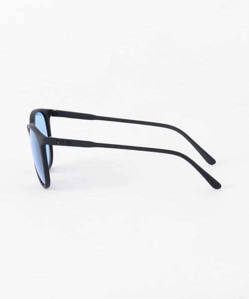 DANG SHADES(ダングシェイディーズ)の「【別注】<DANG SHADES>FENTON ファッション用グラス(メガネ・メンズ・ブラック/ダークブラウン・FREE)」の4枚目の写真