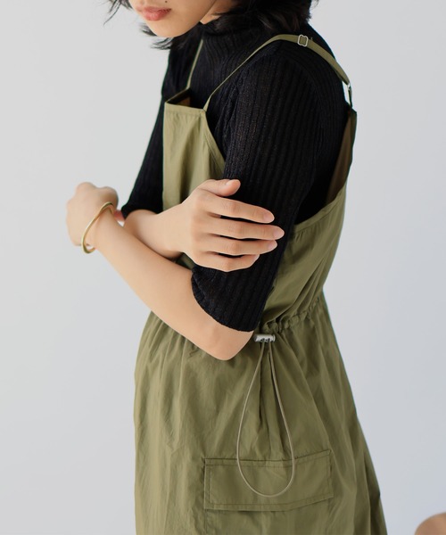 hellam（へラム）の「五分袖ラメニットプルオーバー（その他トップス・レディース・ブラック/グレー/ベージュ系その他/モカ・FREE）」の7枚目の写真