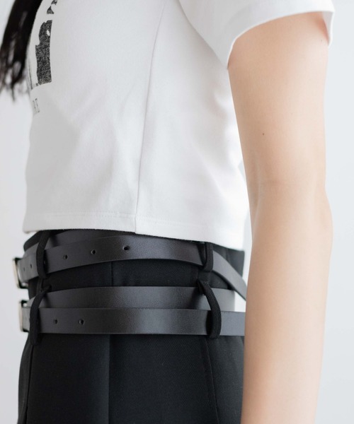 WEGO（ウィゴー）の「WEGO/フォトプリントちびT（Tシャツ/カットソー・レディース・ブラック/ホワイト・FREE）」の20枚目の写真