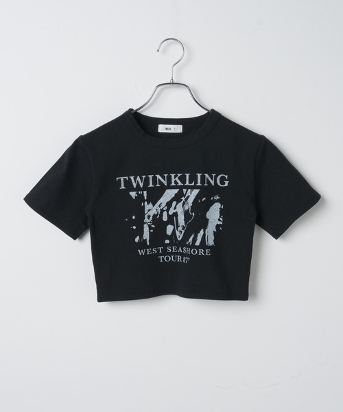 WEGO（ウィゴー）の「WEGO/フォトプリントちびT（Tシャツ/カットソー