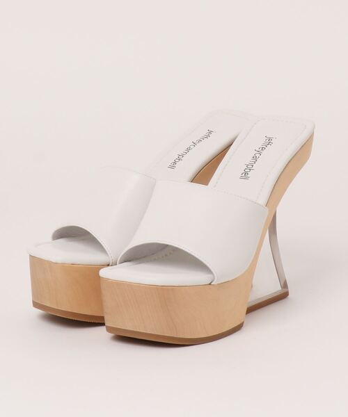 Jeffrey Campbell（ジェフリーキャンベル）の「厚底クリアヒールサンダル（サンダル・レディース・ホワイト・37/38/36）」の8枚目の写真