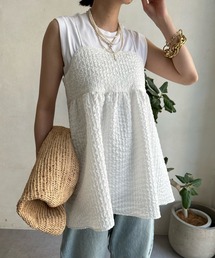 DouDou | ジャガードキャミ(キャミソール)