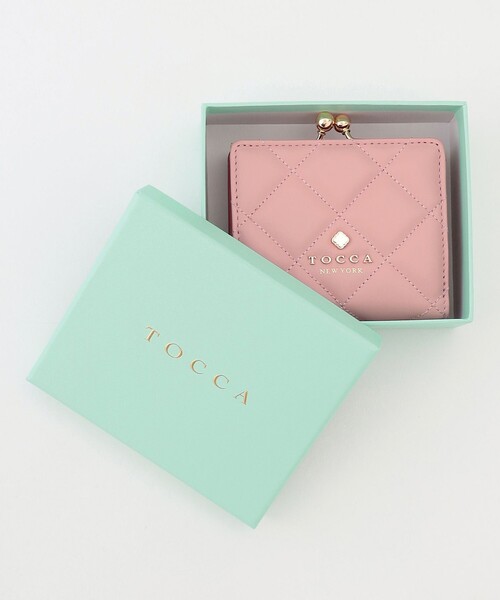 TOCCA（トッカ）の「PILA BIFOLDWALLET 財布（財布・レディース・ブラック系/ベージュ系/ピンク系/ブルー・F）」の22枚目の写真