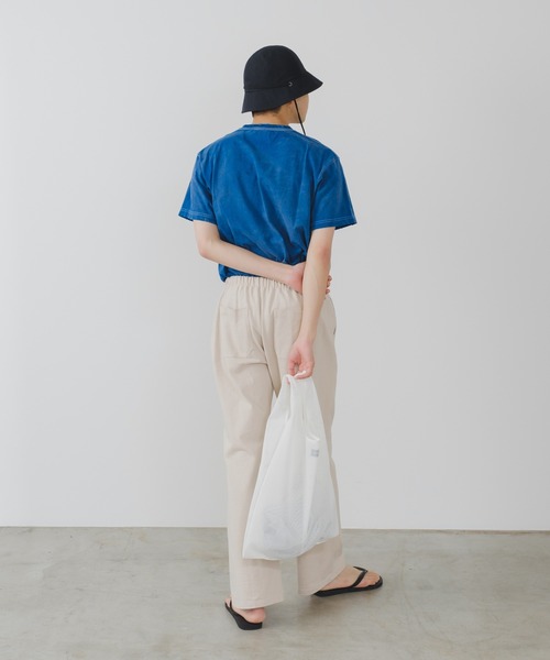 WHIMSIC（ウィムジック）の「【UNISEX】メッシュマーケットバッグ（エコバッグ/サブバッグ・メンズ・ブラック/ブルー/グレー/オフホワイト/オレンジ・FREE）」の12枚目の写真