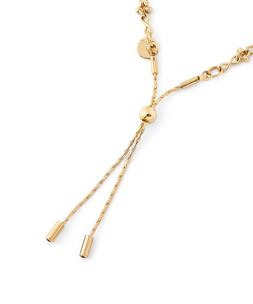 ANEMONE（アネモネ）の「ループタイチェーンブレスレット（ブレスレット・レディース・シルバー/ゴールド・FREE）」の5枚目の写真