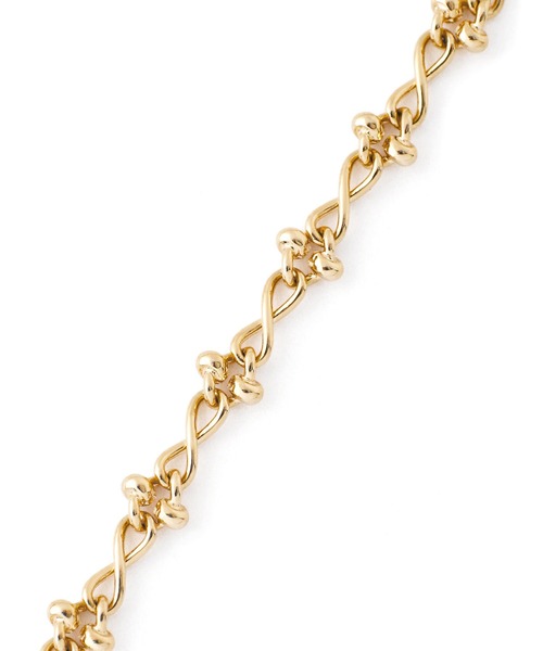 ANEMONE（アネモネ）の「ループタイチェーンブレスレット（ブレスレット・レディース・シルバー/ゴールド・FREE）」の6枚目の写真