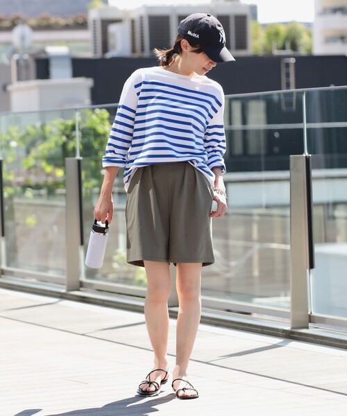 B:MING by BEAMS(ビーミングバイビームス)の「B:MING by BEAMS / ランド アンド ウォーター ハーフ パンツ(その他パンツ・レディース・オリーブ/ブラック・SMALL/MEDIUM)」の12枚目の写真